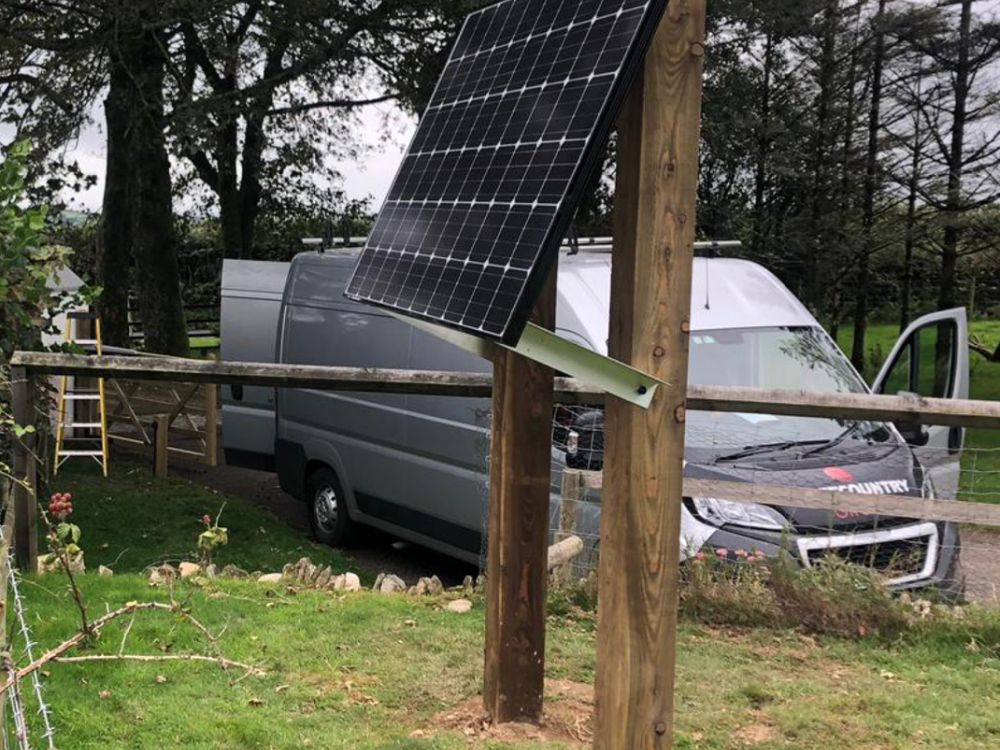 solar gate system